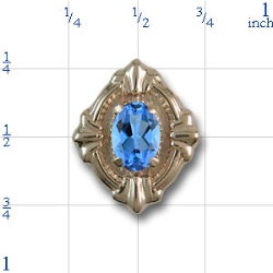 80883 Blue Topaz Bracelet Slide 
